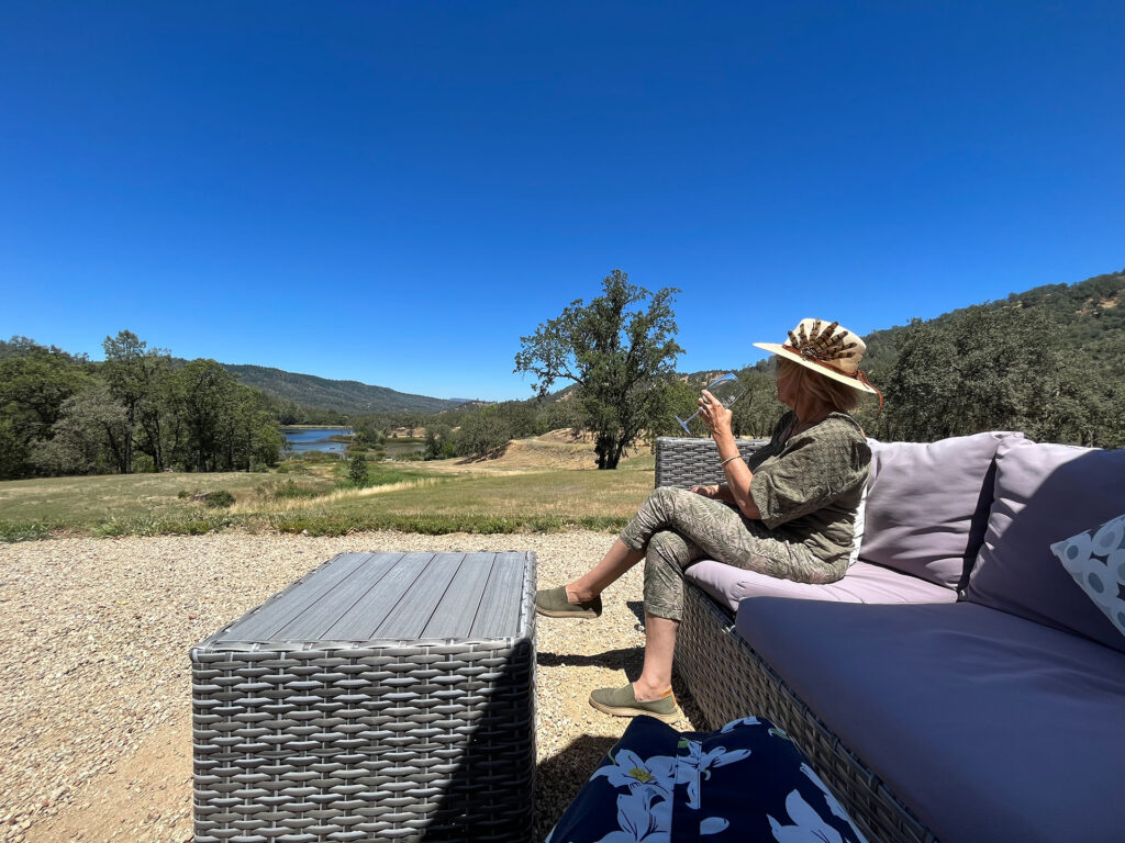 Therese Peters at Maxville Winery in Napa Valley